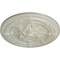 Ekena Millwork Vincent Ceiling Medallion (Fits Canopies up to 6"), Hand-Painted Flash Blue, 26"OD x 3"P CM26VIFBS - alternate 3